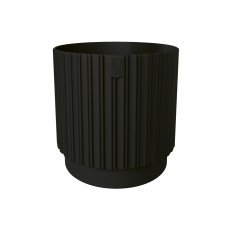 Blumentopf Mika Cyli Petit 18 cm – schwarz – FOM0668