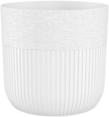 Blumentopf Luca 19 cm – weiß – FOM5779