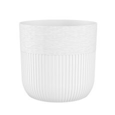 Blumentopf Luca 19 cm – weiß – FOM5779