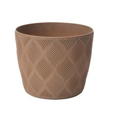 Blumentopf Flow Petit Eco Wood 19 cm – Naturholz – FOM7453