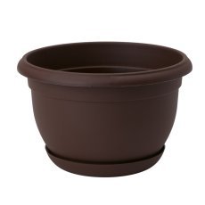 Blumentopf Malta 27 cm – braun – FOM0289