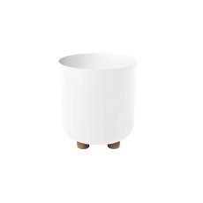 Blumentopf Sofia 19 cm – weiß – LAM54244