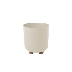 Blumentopf Sofia 19 cm – Beige – LAM84247