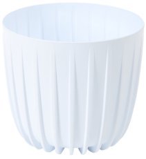 Blumentopf Mira 24 cm – weiß – LAM55180