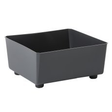 Quadratischer Pflanzkübel für Setzlinge 28,5 cm – Anthrazit – LAM23055