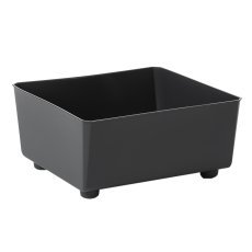 Quadratischer Pflanztopf für Setzlinge 28,5 cm – schwarz – LAM43057