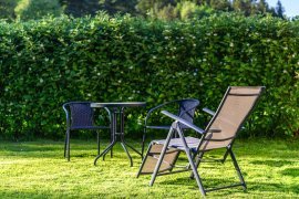 Gartenmöbel-Set Bistro – Schwarz – NEO2262KPL