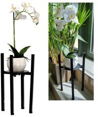Pflanzenständer 38 cm – schwarz – PERG-N1947