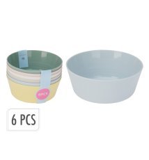 Set mit 6 Schälchen 300 ml PP*3197