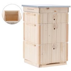 Holzbeute mit Isolierung, 10 Rahmen – BEE2939