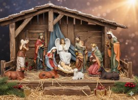 Weihnachtsfiguren-Set, 11-teilig, 45 cm – RAI2105