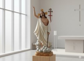 Figur des auferstandenen Jesus 60 cm - RAI6100