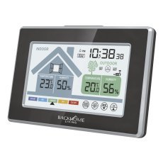 Kabellose, batteriebetriebene Wetterstation, 15 x 2 x 9,5 cm *5888