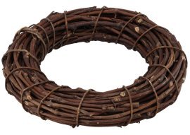 Naturkranz aus verflochtenen Zweigen – SIL1163