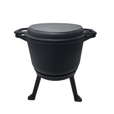 Gusseiserner Jagdkessel 3-in-1, 8 l, 27 x 18 cm *5930