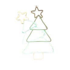 Weihnachtsdekoration – Neon-LED-Christbaum 32 x 1,2 x 55,5 cm *8568