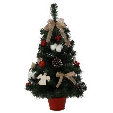 Weihnachtsbaum 60 cm mit Christbaumschmuck *9336
