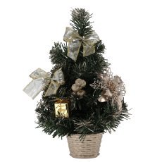 Weihnachtsbaum 60 cm, Champagnergold *0201