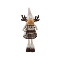 Weihnachtsrentier 45 cm, braun, Mädchen/Bub *0348
