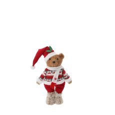 Weihnachtsbär 50 cm, rot, Junge/Mädchen *0409