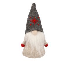 6-teiliges Weihnachtsdeko-Set, 13 cm – Wichtel, verschiedene Farben *0447