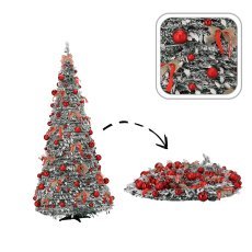 Zusammenklappbarer künstlicher Weihnachtsbaum 150 cm – WANDA 100 LED *1925