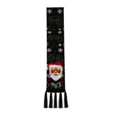 Weihnachtsset – Mütze + LED-Schal, verschiedene Muster *6135