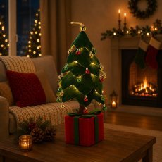 Weihnachtsdekoration. Grüner LED-Weihnachtsbaum, 70 cm *7750