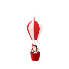 Weihnachtsdekoration Weihnachtsmann im Ballon, 60 cm *7798