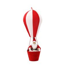 Weihnachtsdekoration Weihnachtsmann im Ballon, 110 cm *7804
