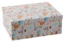 Geschenkbox mit bunten Tieren - PUD01_7941