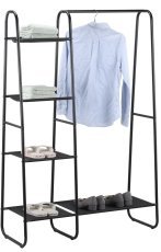 Standgarderobe mit 4 Ablagen - LOF3158