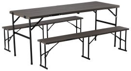 Braunes Campingmöbel-Set – Braun - ZUM4520