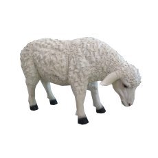 Weihnachtsfigur – Schaf, 87,6 × 29,2 × 52,1 cm, Kunstharz *6533