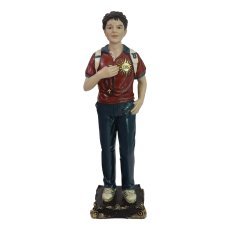 Weihnachtsfigur – Hl. Carlo Acutis, 6,4 × 5 × 21 cm, Kunstharz *6540