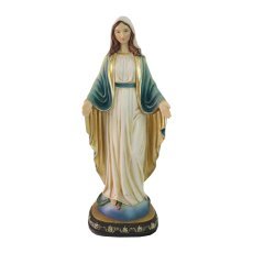 Weihnachtsfigur – Heilige Maria, 7,6 × 5 × 20 cm, Kunstharz *6588