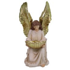 Weihnachtsfigur – Engel, 28 × 24 × 50 cm, Kunstharz *6618