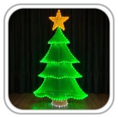 Weihnachtsbaum 108 x 30 x 180 cm, 290 l, für den Innen- und Außenbereich *6854