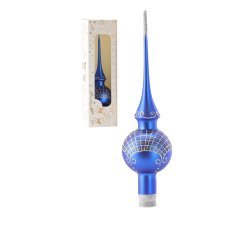 Dunkelblaue Christbaumspitze *6082