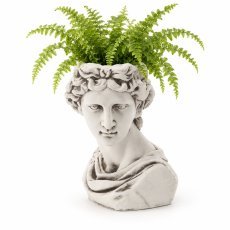 Figur – Apollo-Büste, 25,5 x 20,5 x 31,5 cm