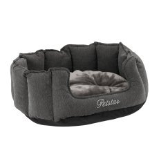 Graues Haustiersofa, 62 x 55 x 22 cm *8795