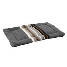 Haustierbett 80 x 55 x 4 cm, grau *8818