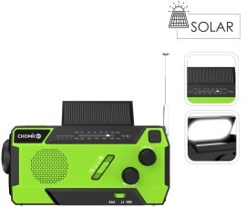 Tragbares Solar-Notfallradio 3-in-1 mit Taschenlampe und Powerbank 4000 mAh – RSC5435