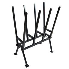 Schwarzer Sägebock für Holz, 77 x 50 x 105 cm *0286