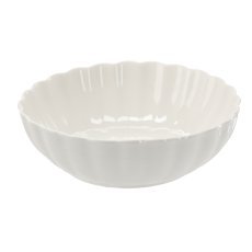 Runde Salatschüssel aus Porzellan, 25,5 x 8 cm, Packung = 4 Stück *0941