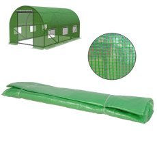 Verstärkte Folie für das Gartengewächshaus 4 x 2,5m – grün