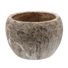 Keramik-Übertopf in Marmoroptik 51 cm - ELI14_7132