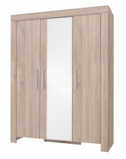 Schrank mit Spiegel Cezar reg 1 - Sonoma