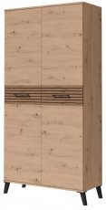 Schrank Carlo reg1 - Artisan Eiche