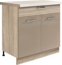 Unterer zweitüriger Schrank Premio Pre 6D 80